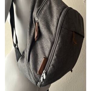 Uppababy Changing Backpack Grey Nappy Bag/ Backpack Only MSRP $150 - Lining Tear